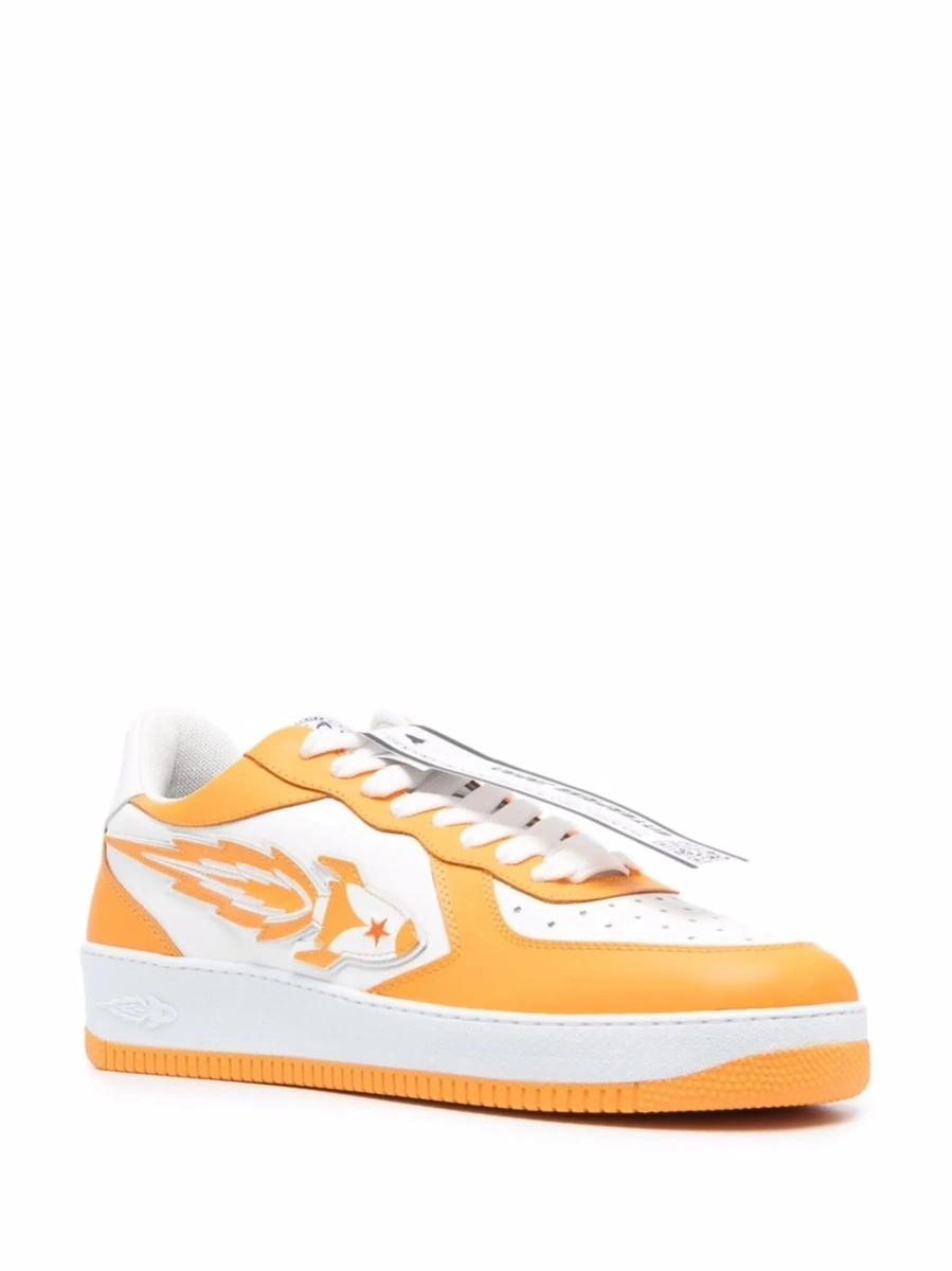 Sneakers ENTERPRISE JAPAN albi din piele - Img 2