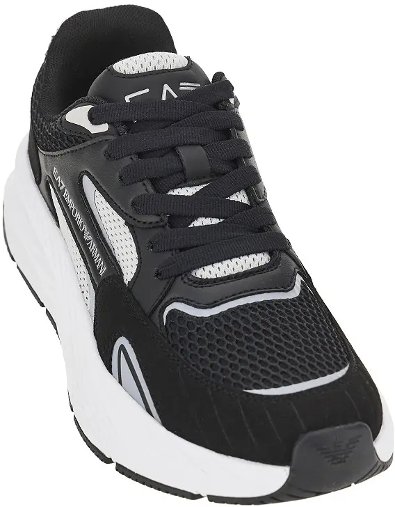 Sneakers Faux leather and mesh sneakers - Img 2
