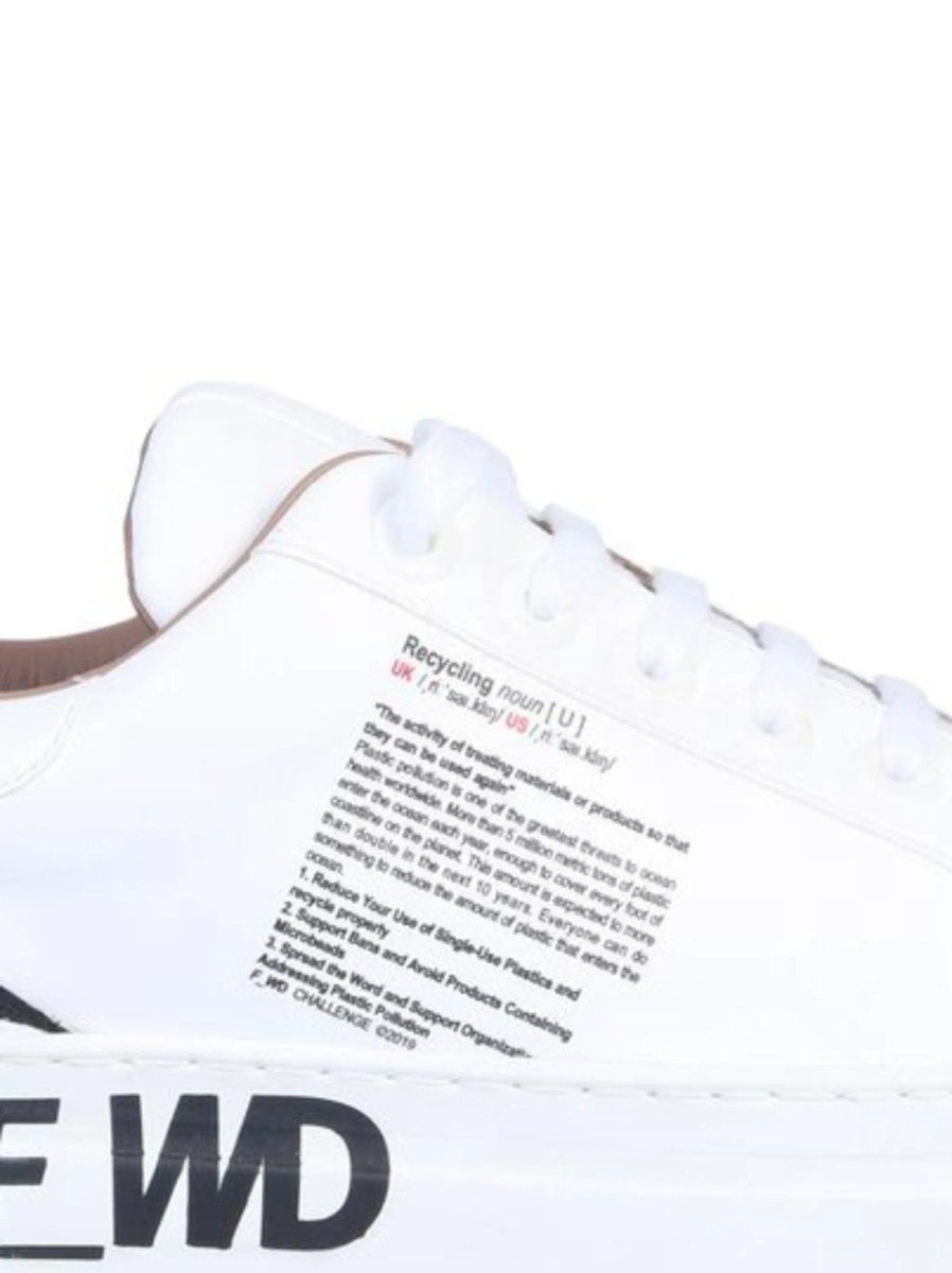 Sneakers FORWARD albi din piele - Img 2