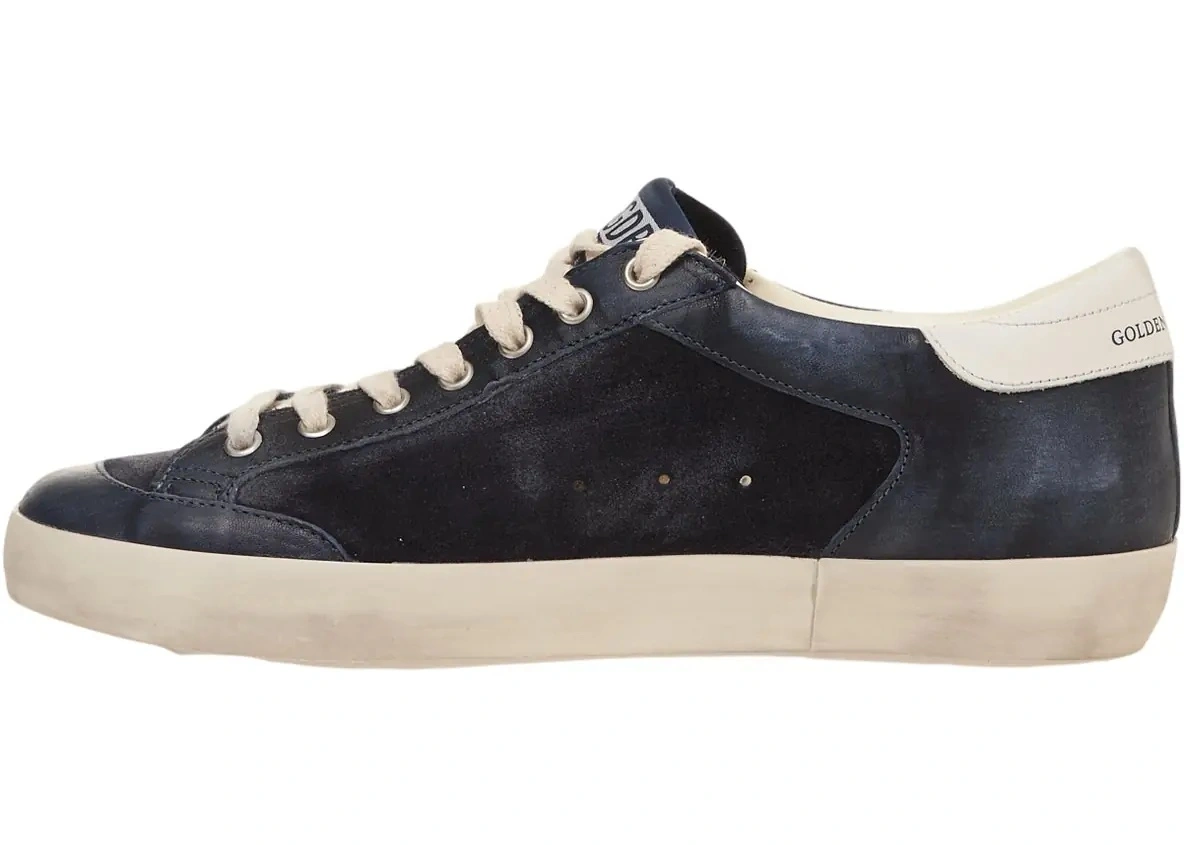 Sneakers Golden Goose 'Superstar' albastri 'Super Star' - Img 3