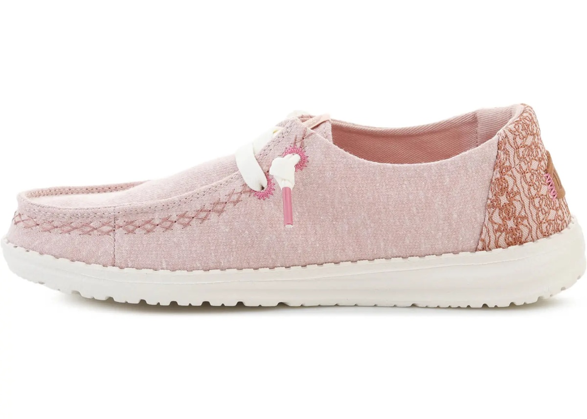 Sneakers HEYDUDE WENDY BREAK SURF JERSEY ROSE DUST/MULTI - Img 5