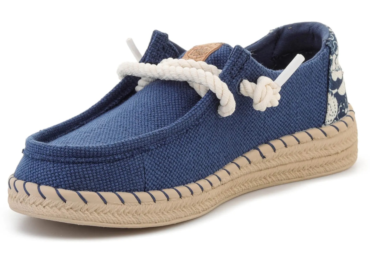 Sneakers HEYDUDE WENDY ESPADRILLE HIBISCUS ENSIGN BLUE/MULTI - Img 3