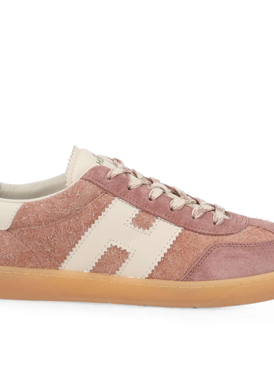 Sneakers Hogan roz din piele - Img 2