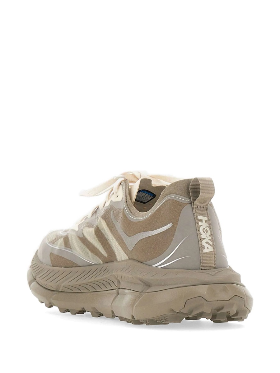 Sneakers Hoka One One gri din material textil si polyester - Img 4