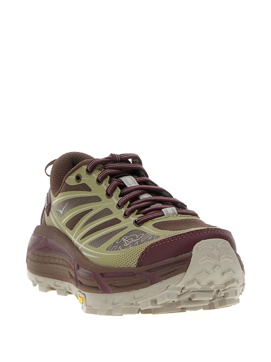 Sneakers Hoka One One maro din material textil si poliuretan - Img 2
