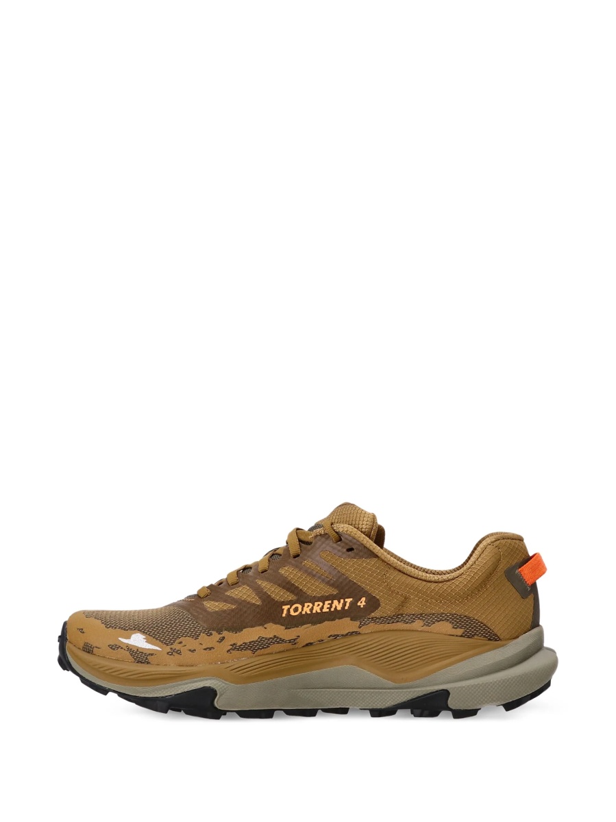 Sneakers Hoka One One maro din poliester reciclat si material textil - Img 3