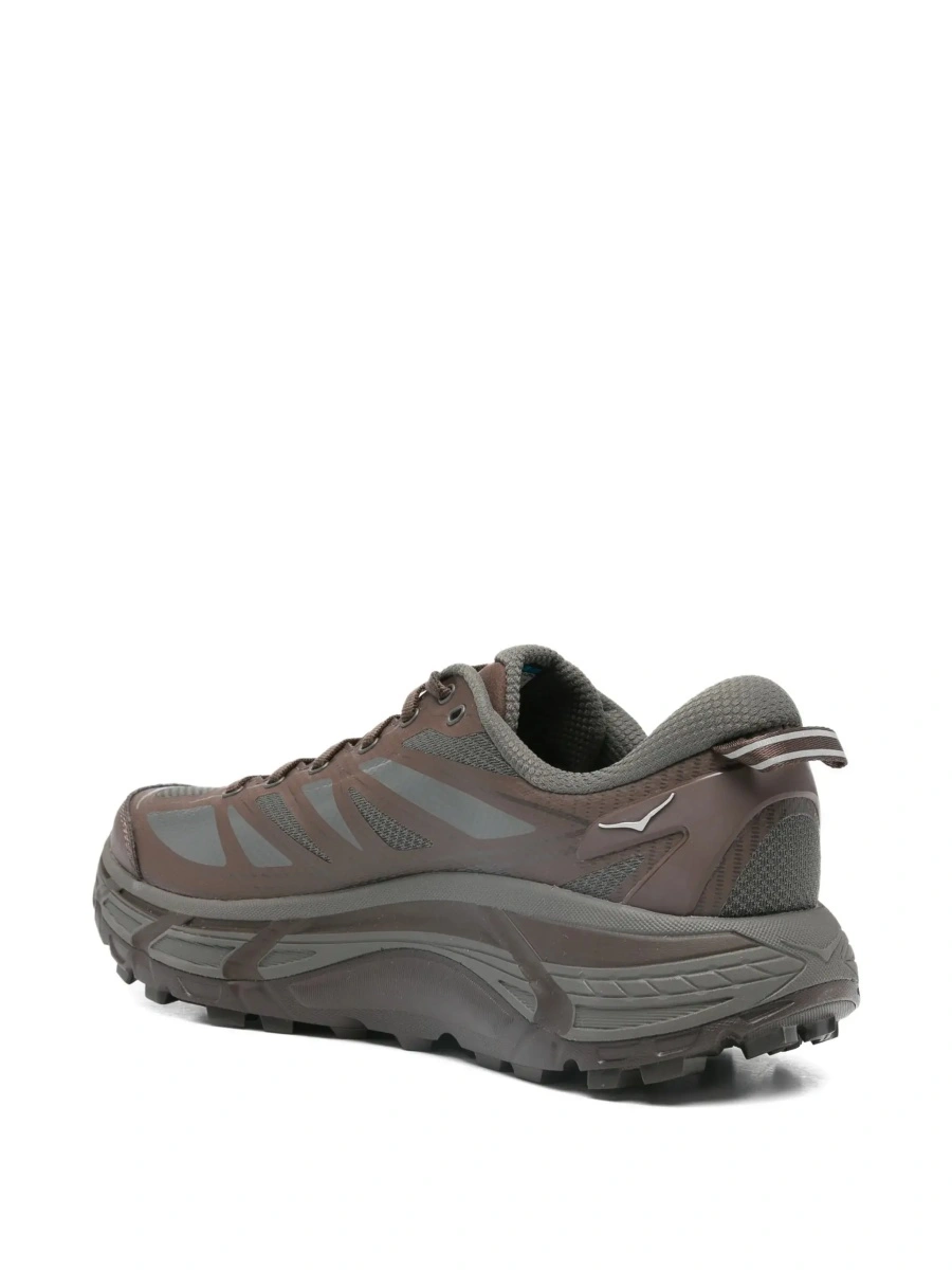 Sneakers Hoka One One negri din material tehnic - Img 5