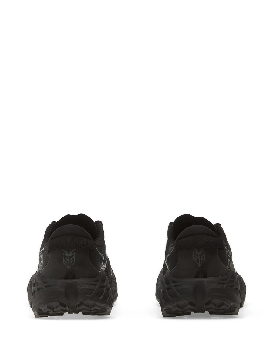 Sneakers Hoka One One negri din material textil - Img 3