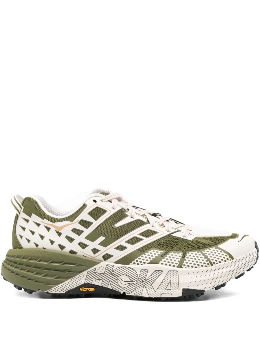 Sneakers Hoka One One 'Speedgoat' verzi din material textil - Img 7