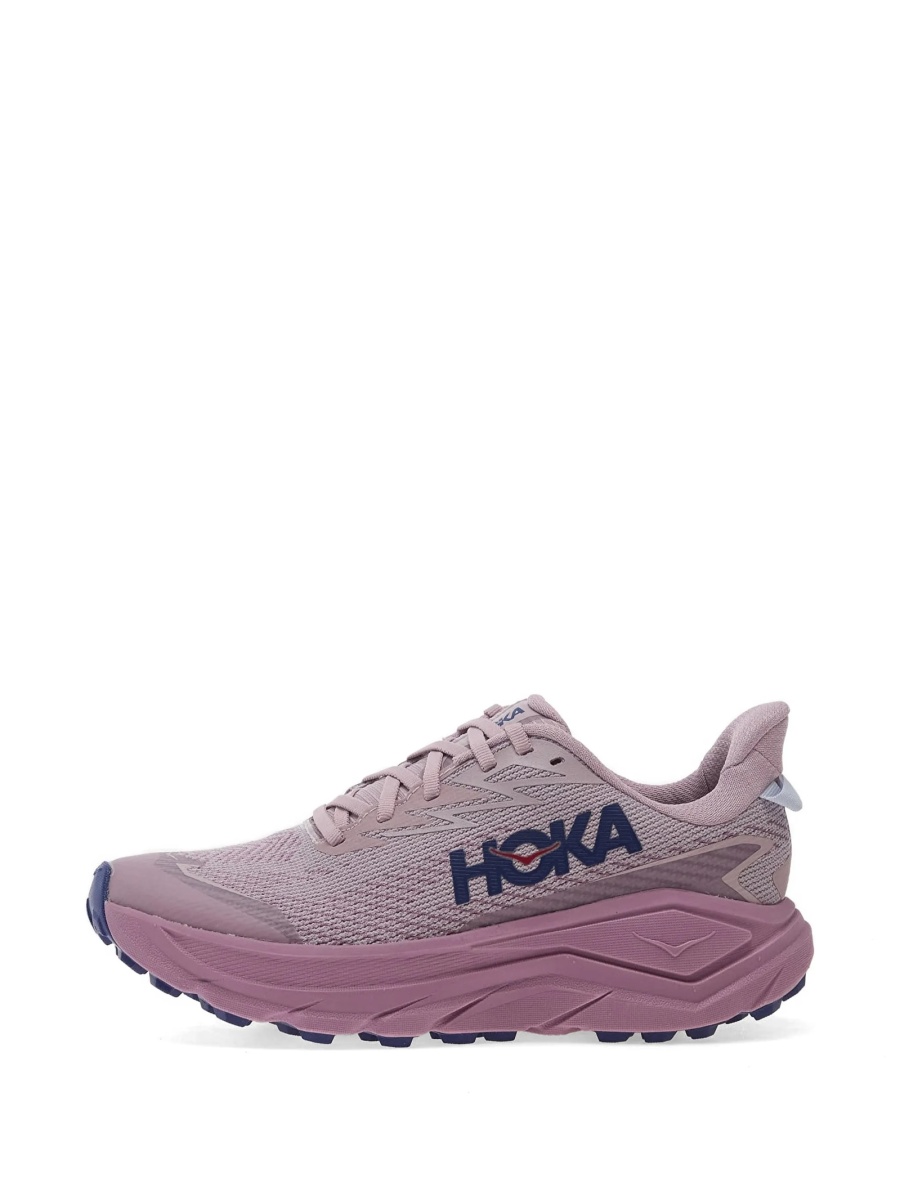 Sneakers Hoka One One violet din plasa - Img 2