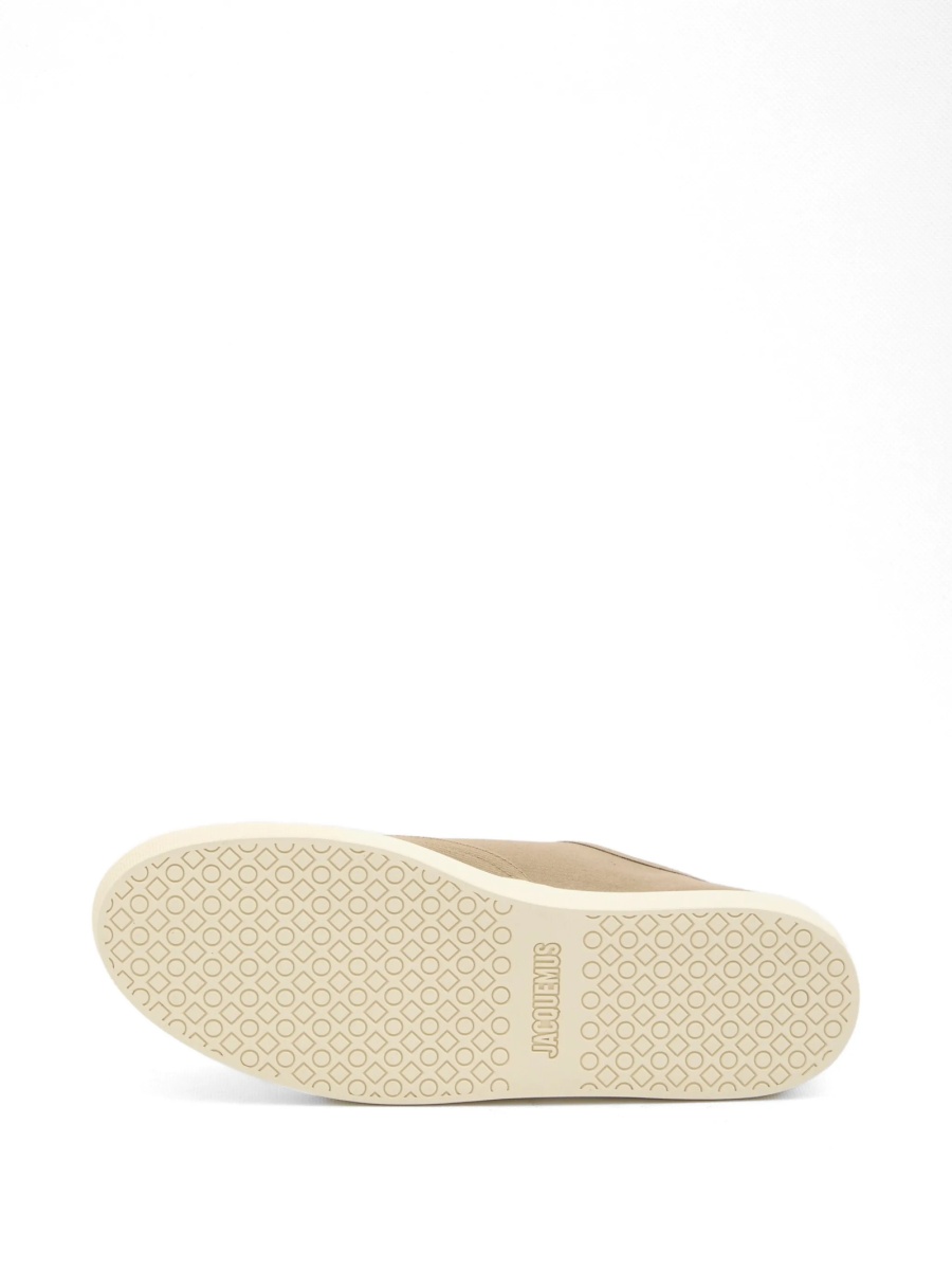Sneakers JACQUEMUS neutri din bumbac - Img 5
