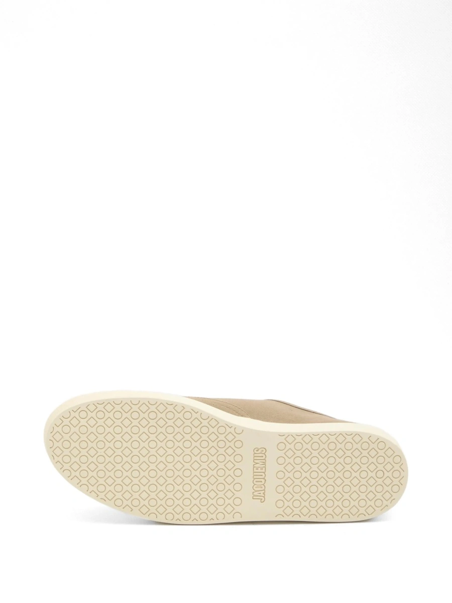 Sneakers JACQUEMUS neutri din bumbac - Img 5