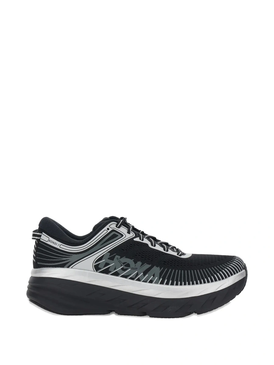 Sneakers 'M Bondi 7' Black Sneaker Low Top with Logo on the Tongue and Perforated Design in Tech Fabric Unisex - Img 8