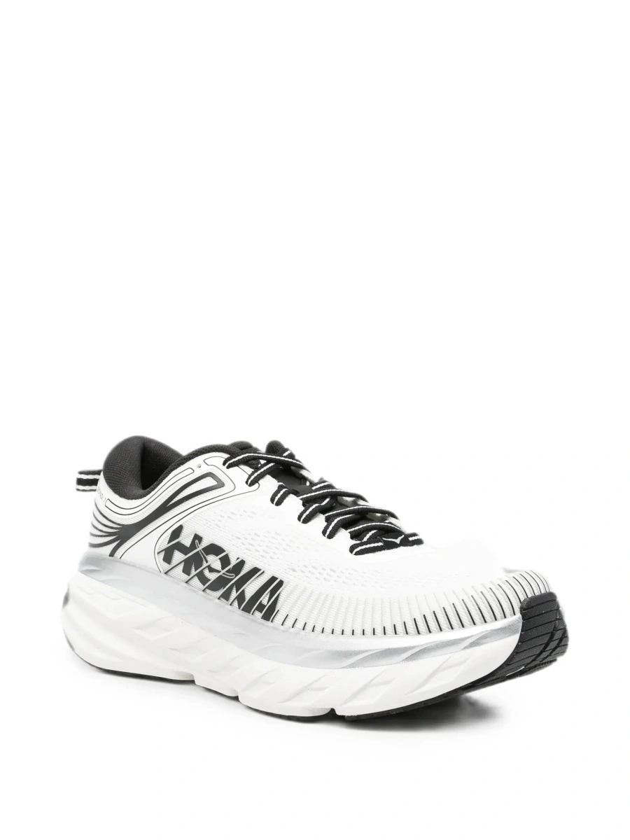 Sneakers 'M Bondi 7' White Low Top Sneaker with Logo on the Tongue and Perforated Design in Tech Fabric Unisex - Img 5