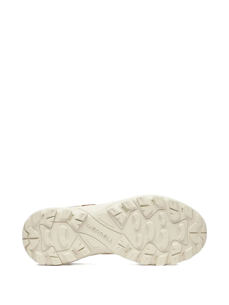 Sneakers Merrell neutri din piele si material textil - Img 5