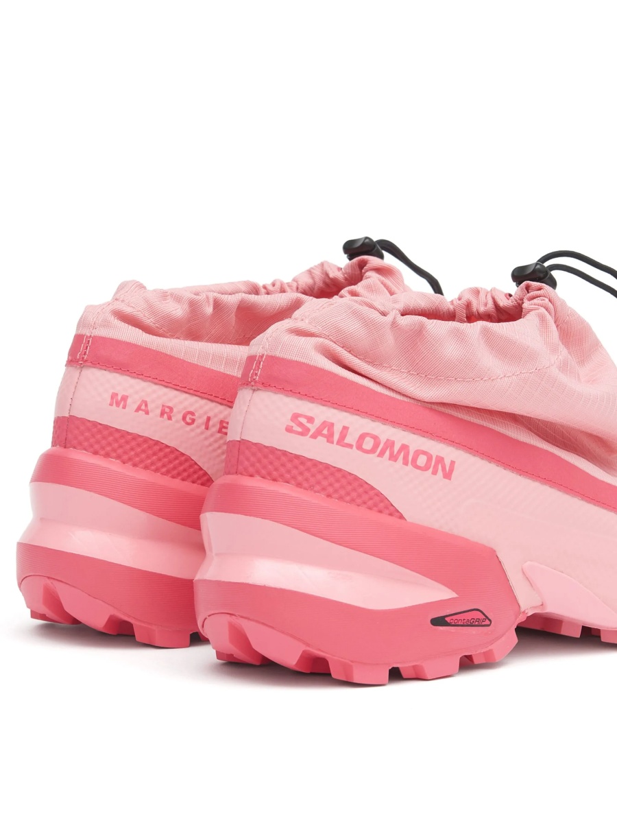 Sneakers MM6 Maison Margiela roz din poliuretan si material textil - Img 4