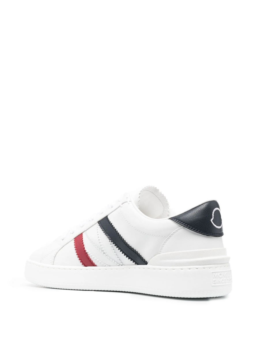 Sneakers Moncler albi din poliamida - Img 3