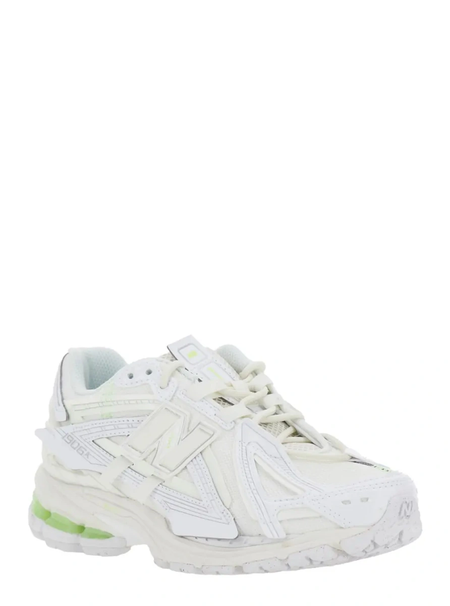 Sneakers New Balance '1906R' albi din fibra sintetica - Img 2