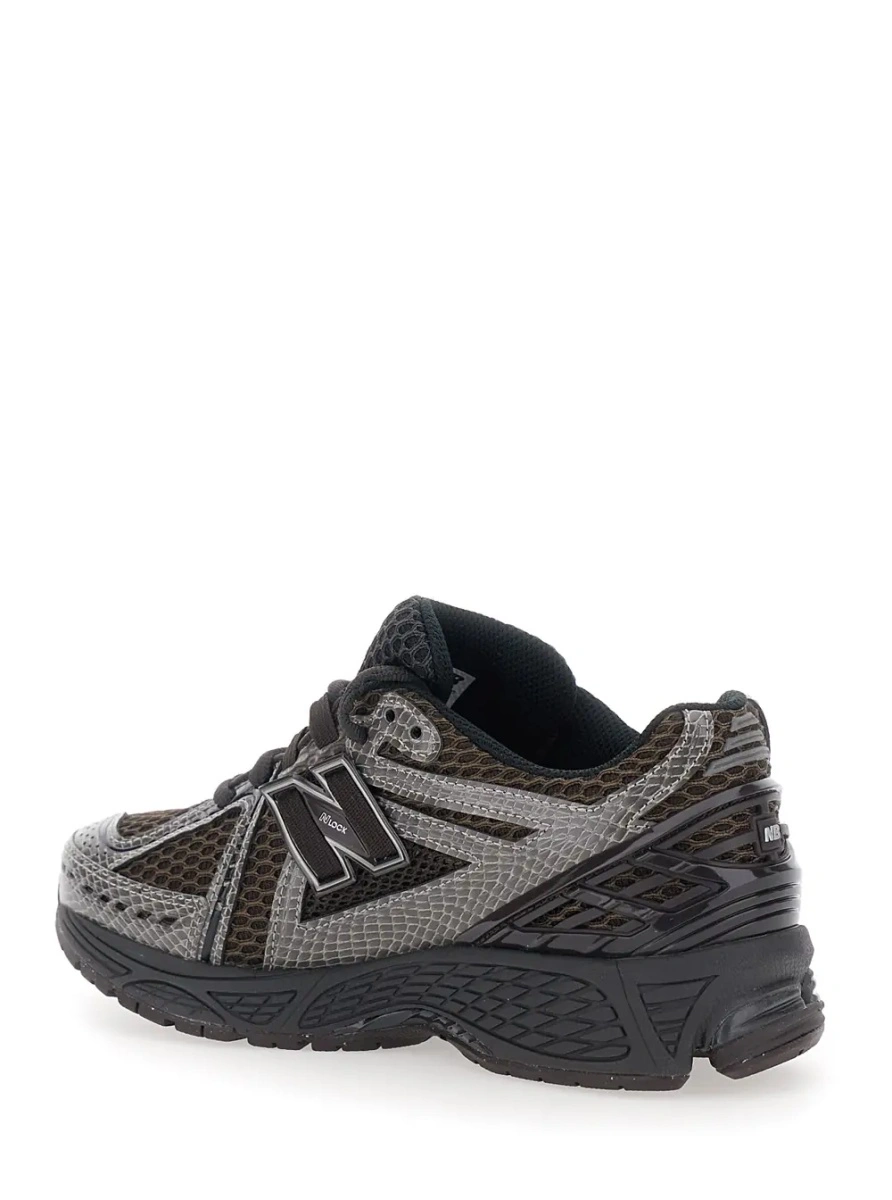 Sneakers New Balance '1906R' maro din piele si material textil - Img 3