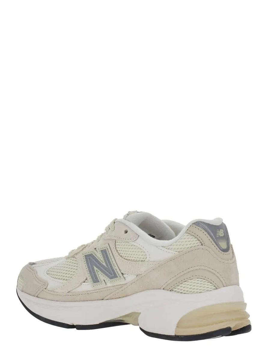 Sneakers New Balance gri din piele si material textil 'U2010' - Img 3