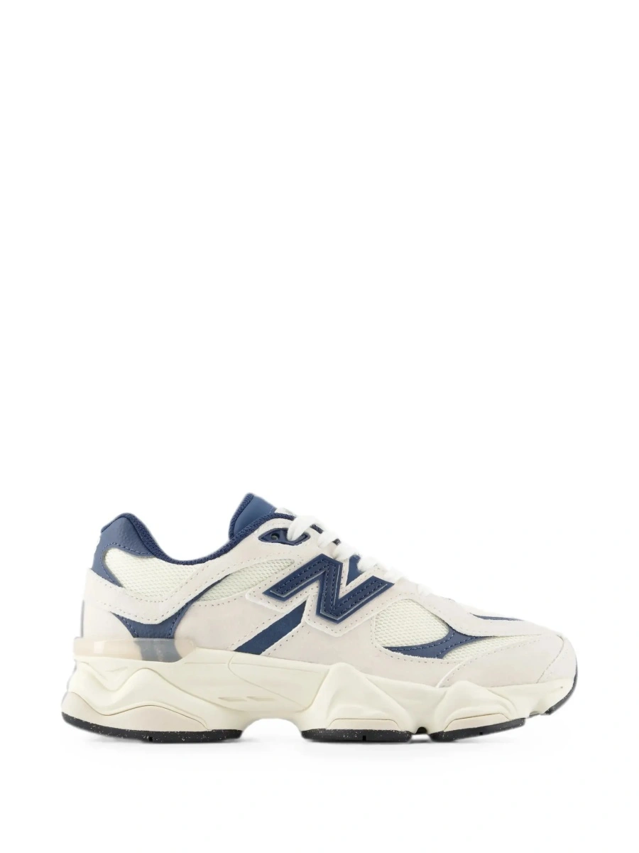 Sneakers New Balance Kids albastri din textil - Img 9