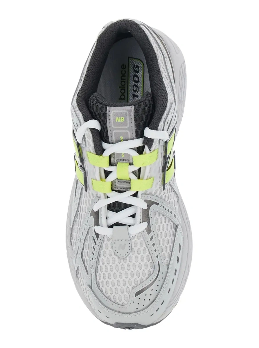 Sneakers New Balance Kids gri din material sintetic si cauciuc - Img 4