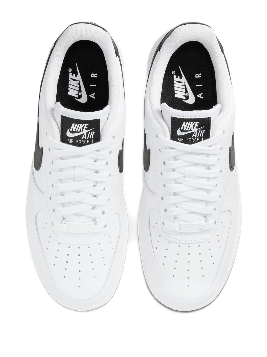 Sneakers Nike air force 1 albi din piele - Img 4