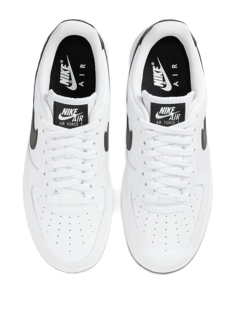 Sneakers Nike air force 1 albi din piele - Img 4