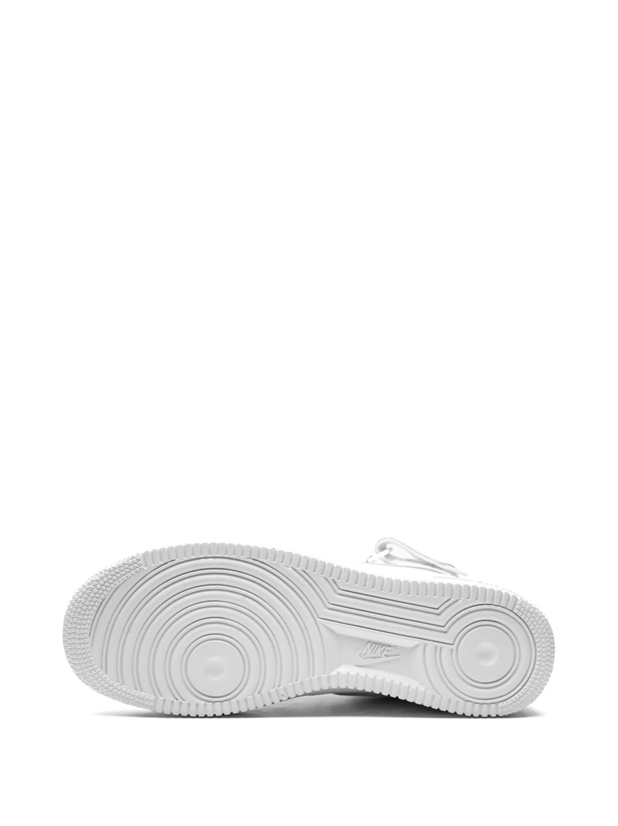 Sneakers Nike air force 1 albi din piele - Img 4