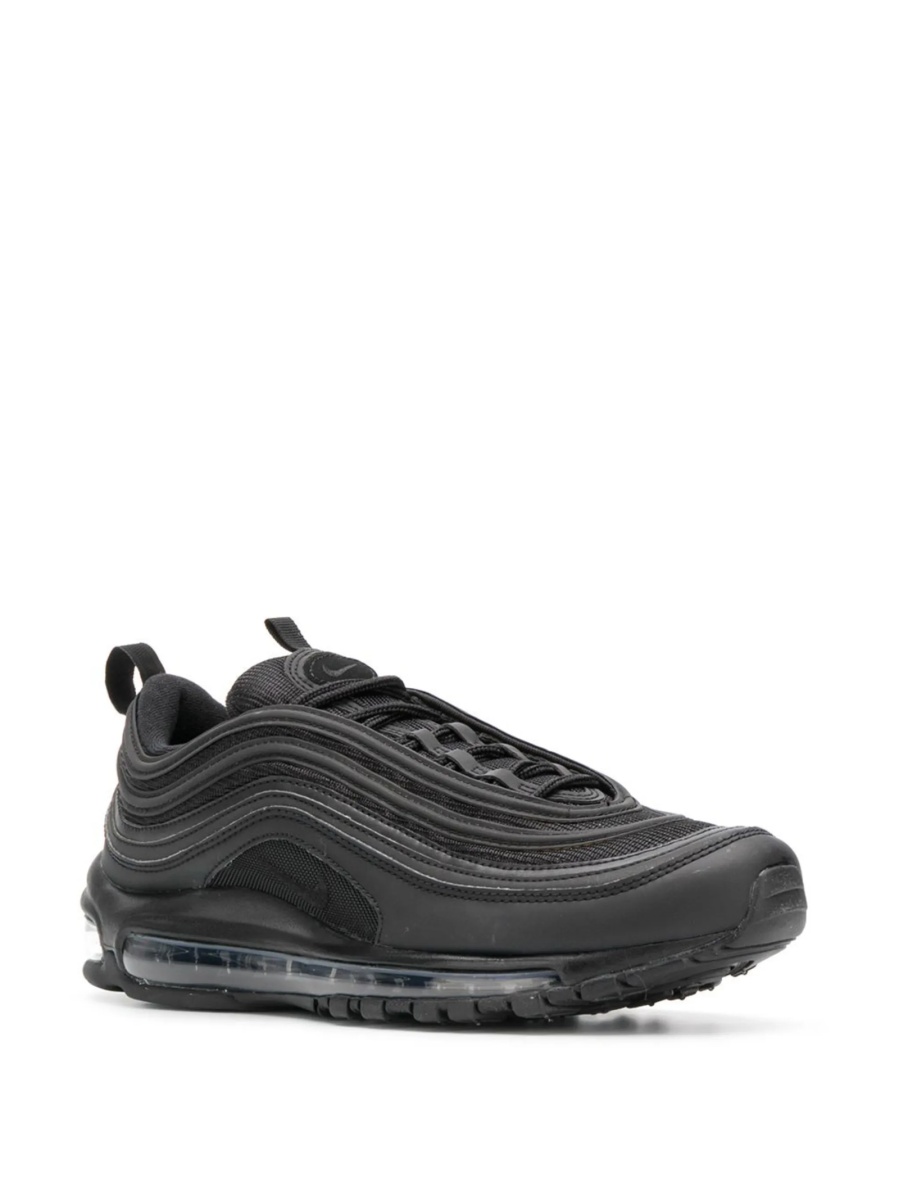 Sneakers Nike air max negri din polyester si piele - Img 2