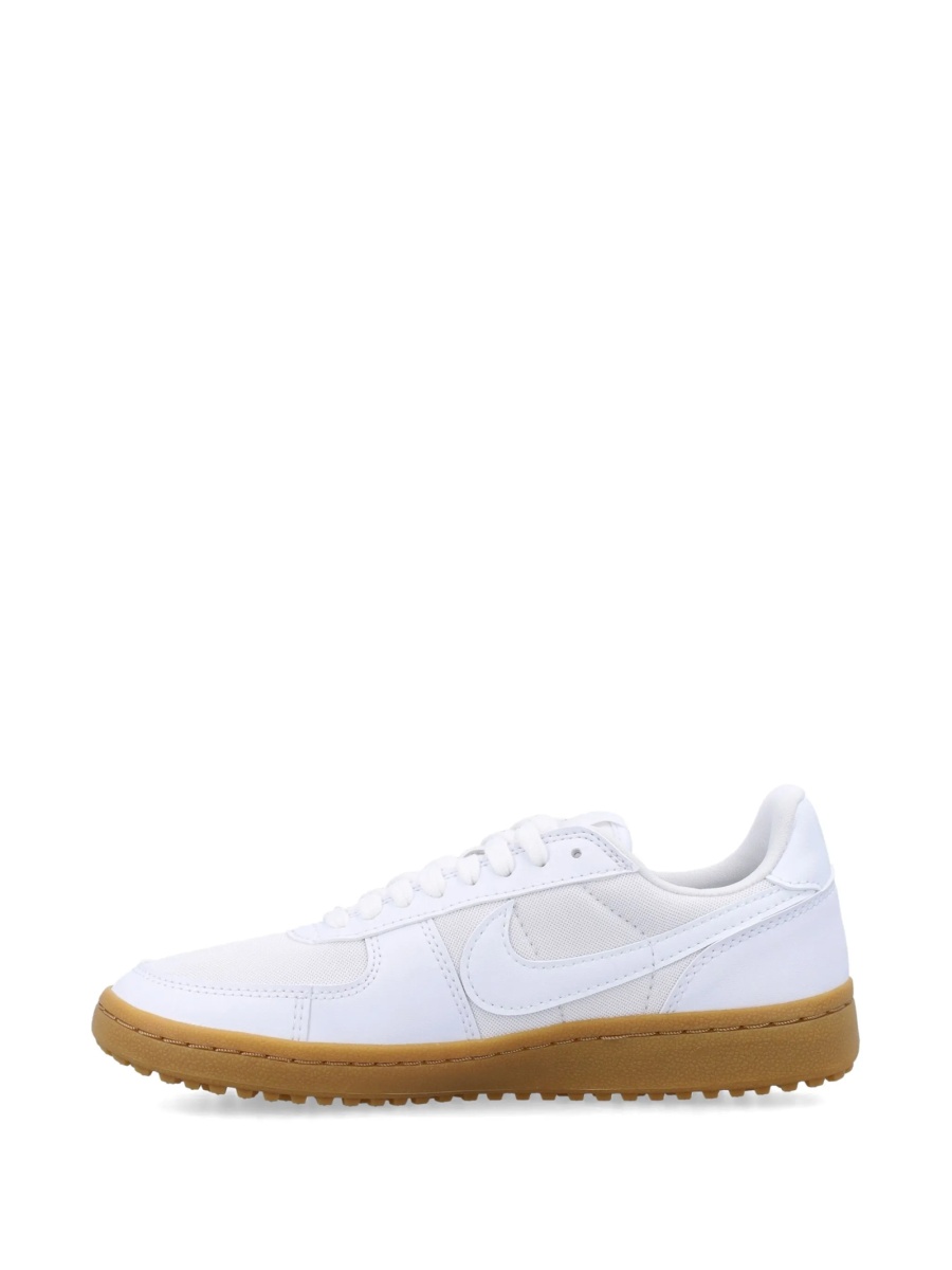 Sneakers Nike albi din material textil si piele - Img 4