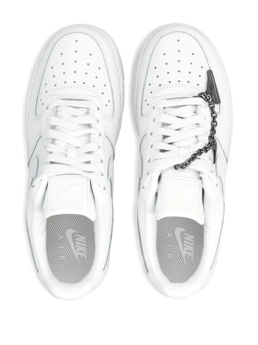 Sneakers Nike albi din piele - Img 3
