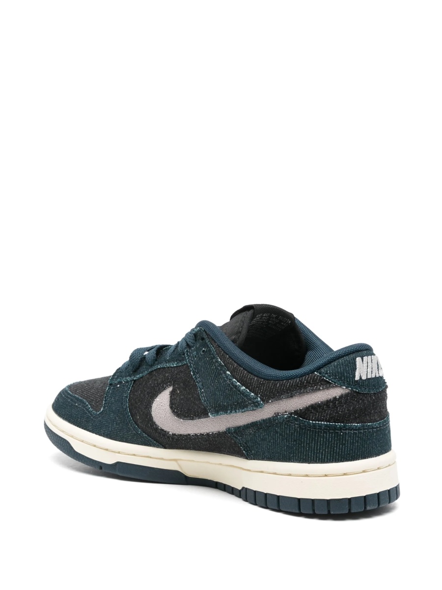 Sneakers Nike dunk albastri din material textil - Img 3