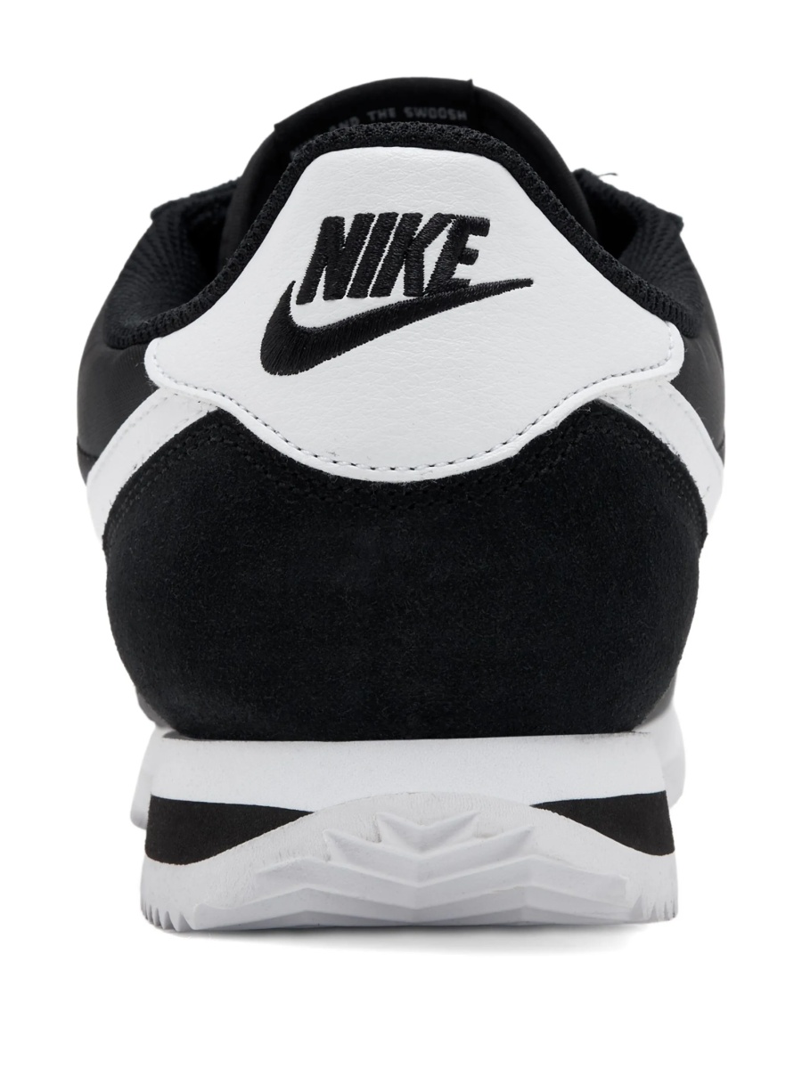 Sneakers Nike negri din piele intoarsa si material textil - Img 3