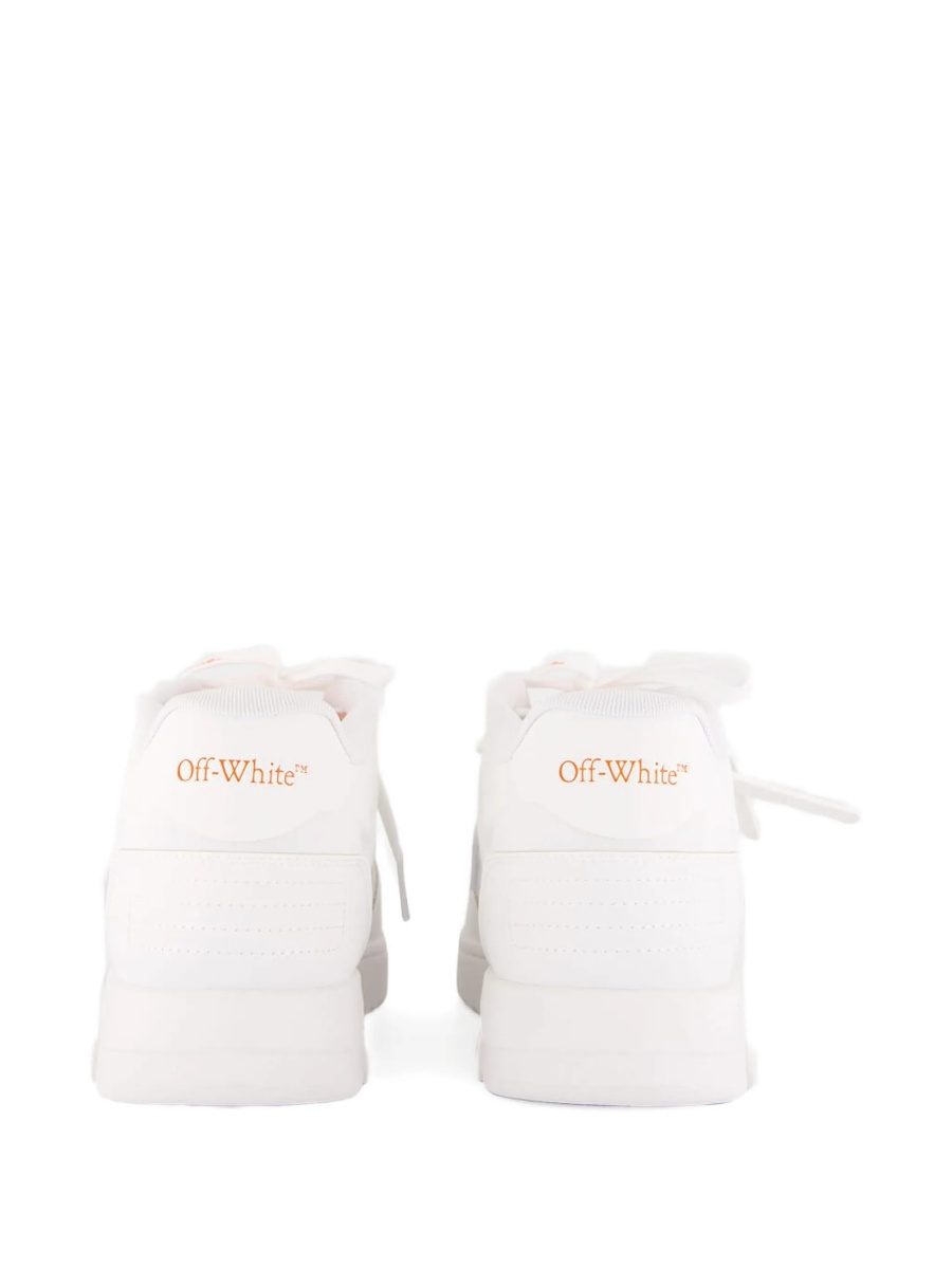 Sneakers Off-White Out of Office albi din tpu si piele - Img 3