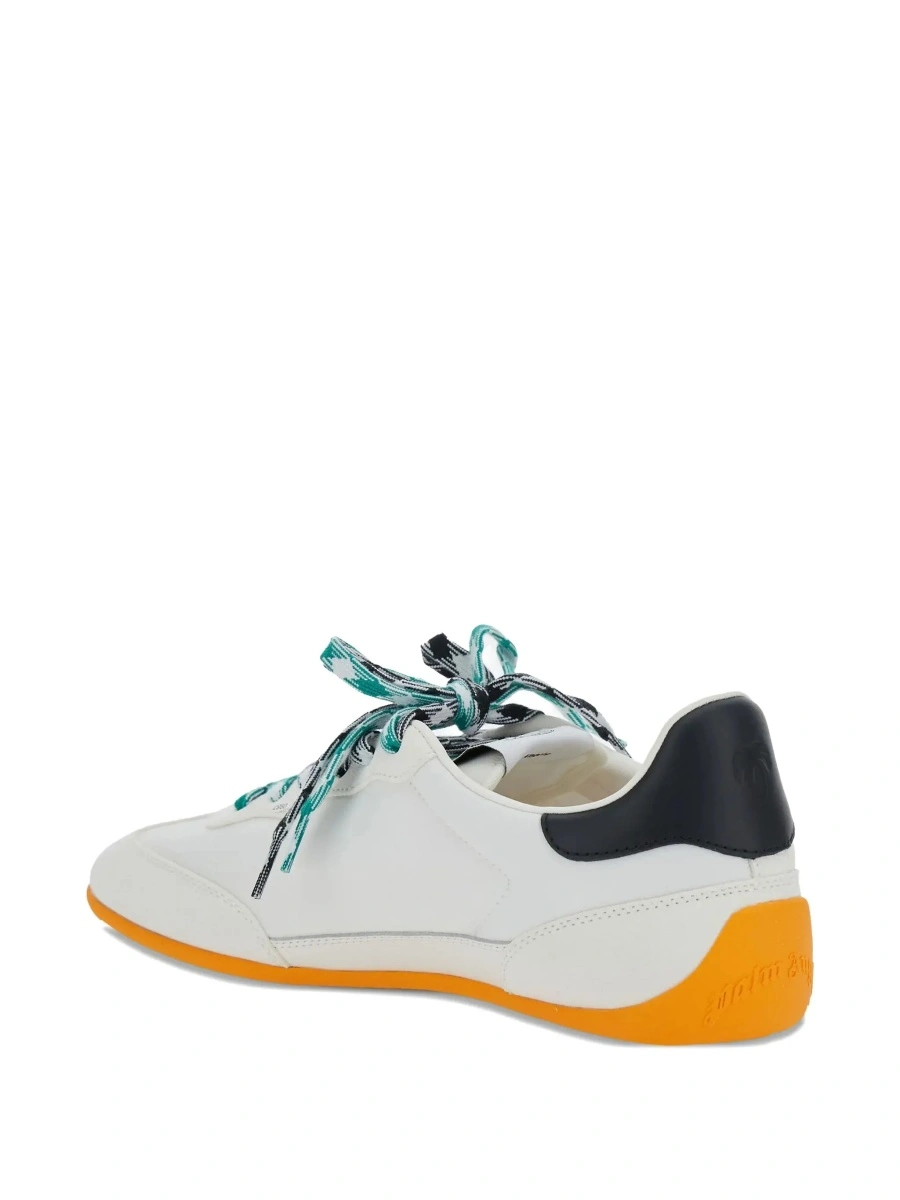 Sneakers Palm Angels albi din piele - Img 7