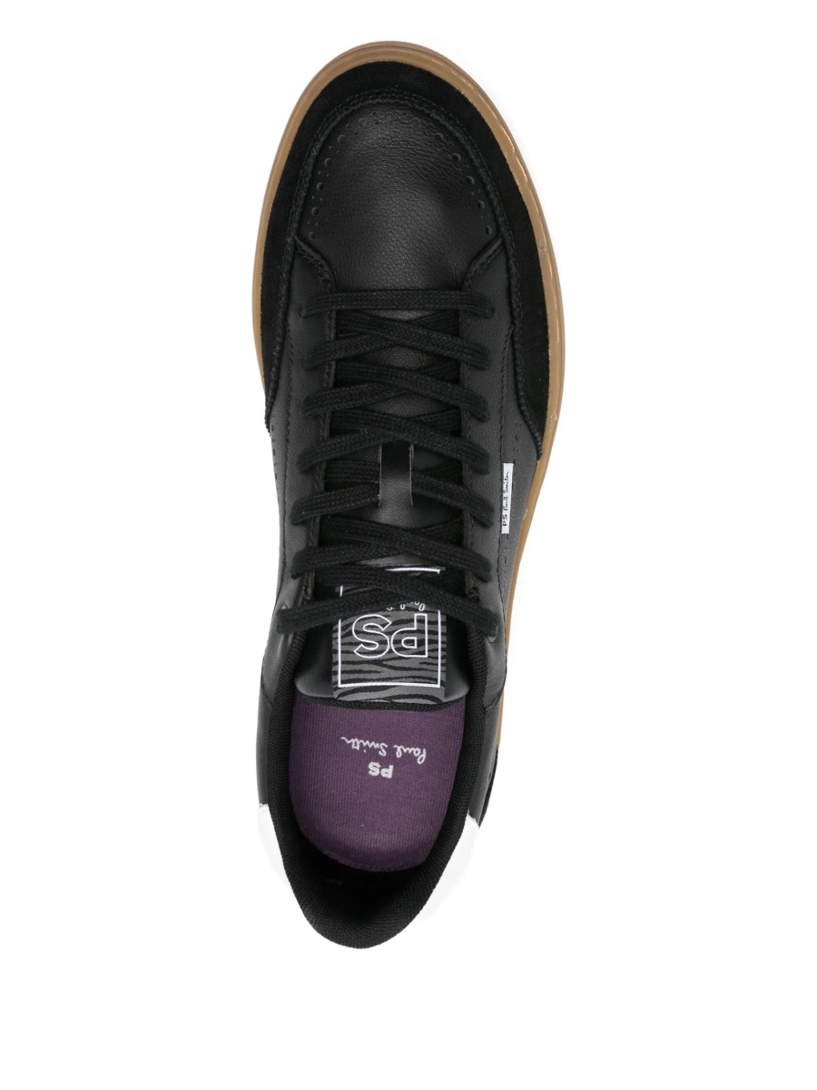 Sneakers Paul Smith negri din piele - Img 4