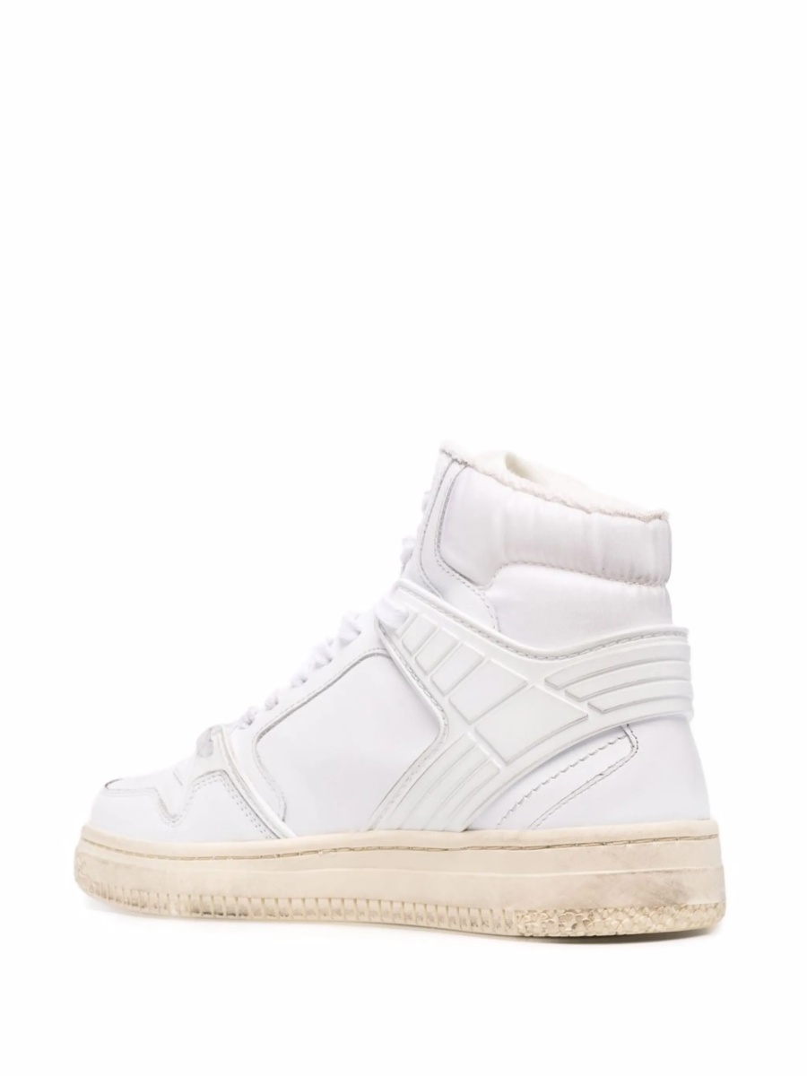 Sneakers Philippe Model albi din piele - Img 3