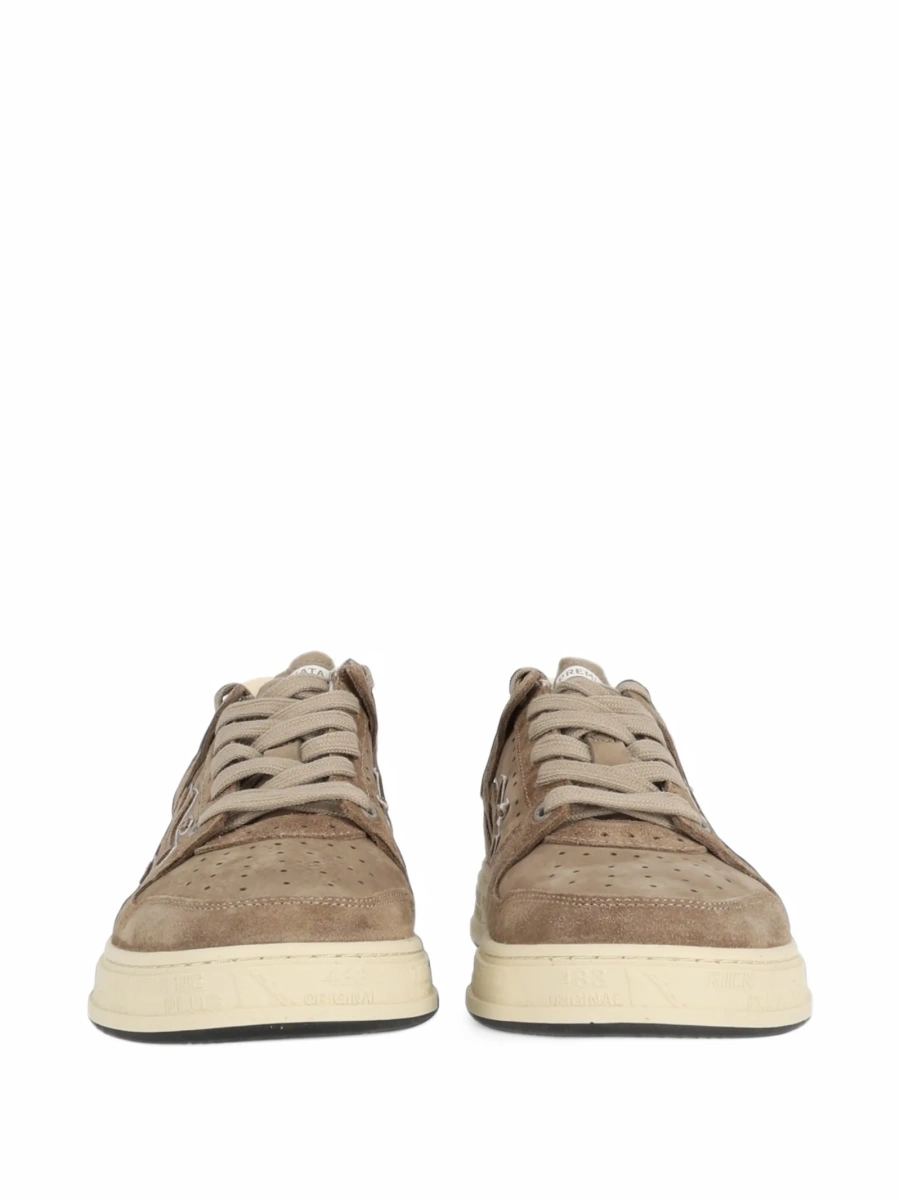 Sneakers Premiata maro din tpu si poliuretan - Img 3