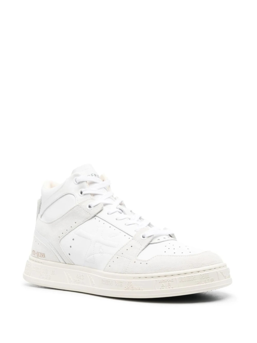 Sneakers Premiata negri din piele - Img 2