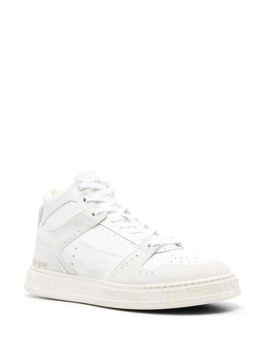 Sneakers Premiata negri din piele - Img 2