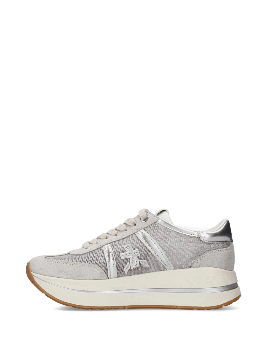 Sneakers Premiata neutri din poliuretan si poliamida - Img 5