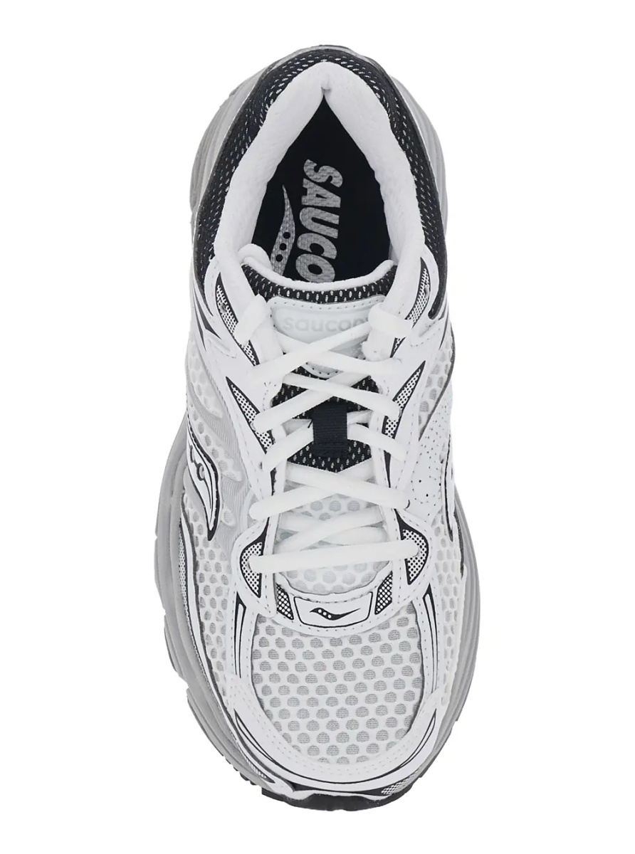 Sneakers 'PROGRID OMNI 9 OG' white and grey Sneakers with reflective details and side logo in fabric unisex - Img 4