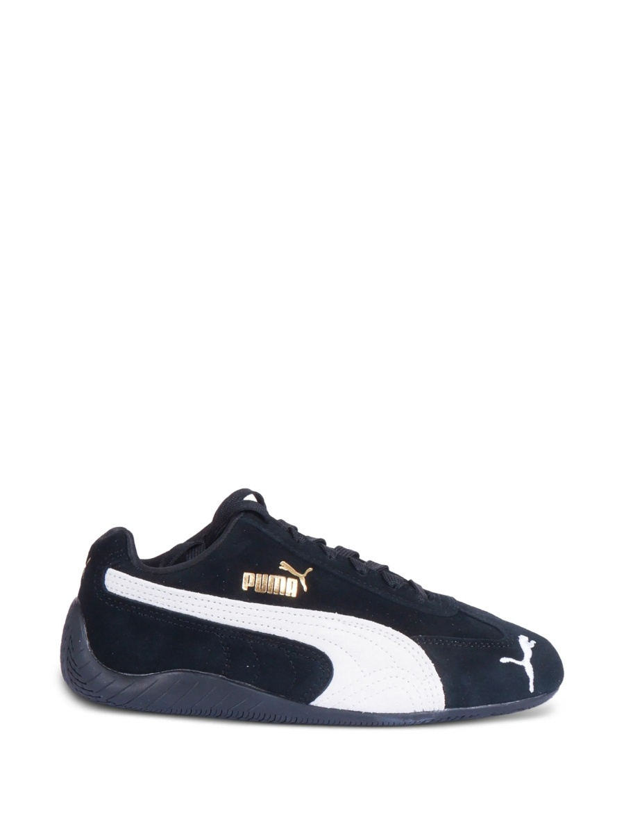 Sneakers Puma Kids negri din material textil - Img 2