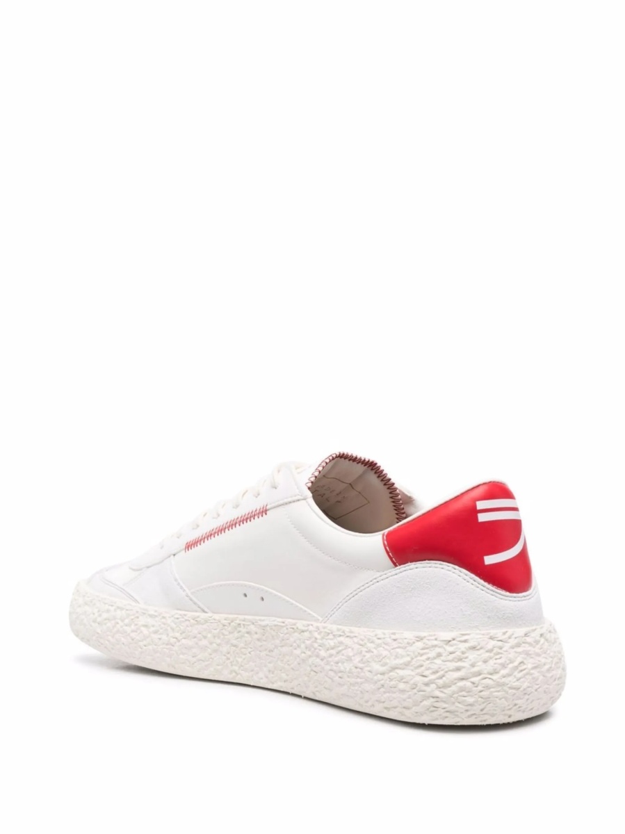 Sneakers PURAAI albi din poliuretan - Img 3