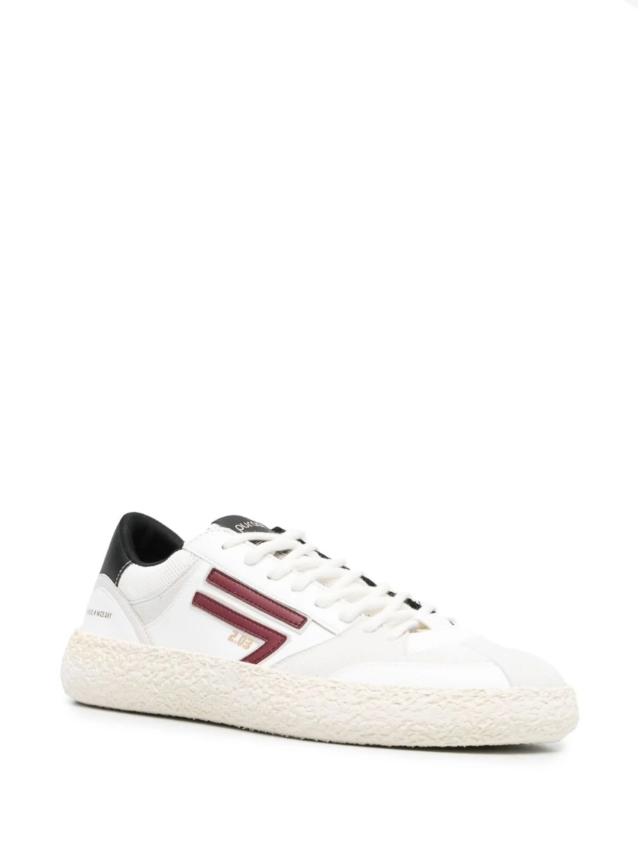 Sneakers PURAAI albi din poliuretan - Img 2