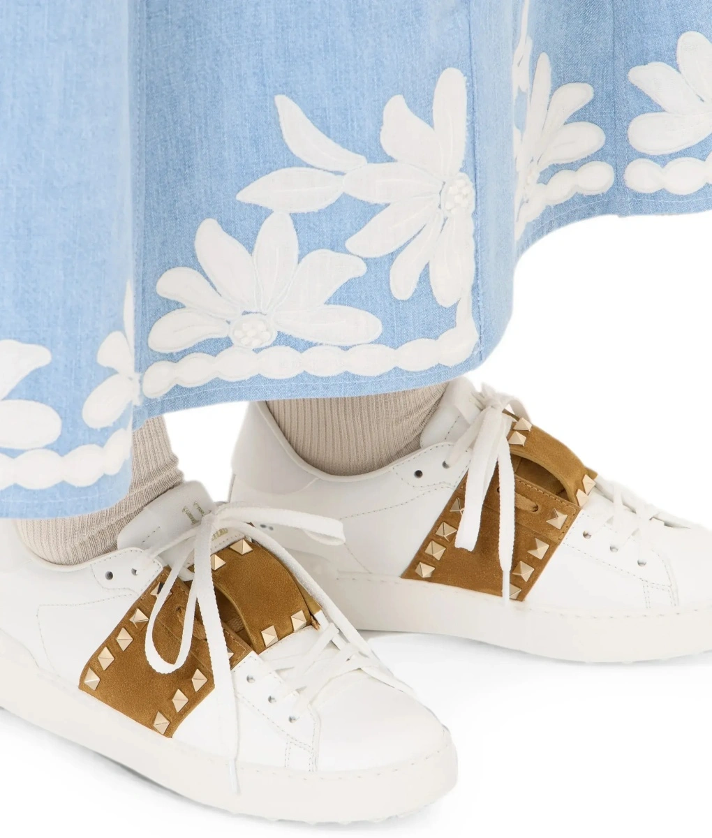 Sneakers Rockstud Untitled Sneakers with suede band - Img 8