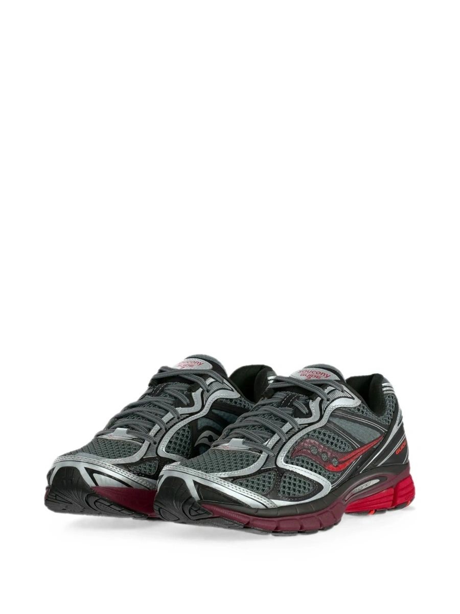 Sneakers Saucony gri din plasa - Img 2