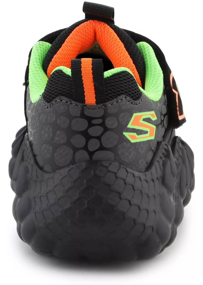 Sneakers Skech-O-Saurus - Rapid-Dino 400119L-BKLM Black/Lime - Img 5