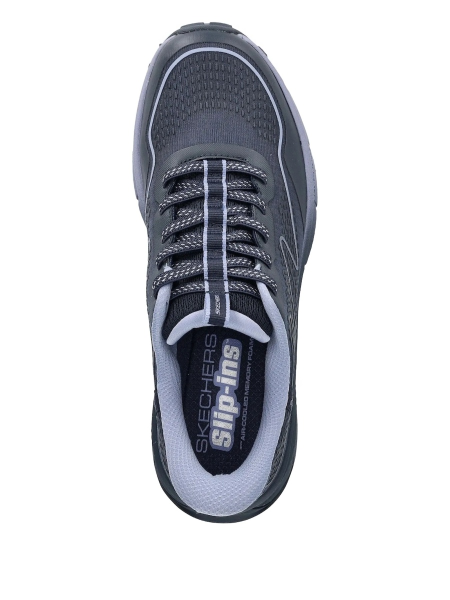 Sneakers SKECHERS albastri din poliuretan si material textil - Img 3
